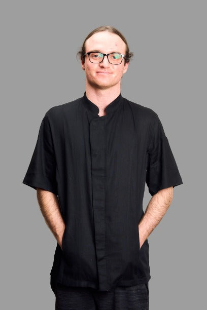 Unisex hemp organic and cotton chef jacket - ChefLooks