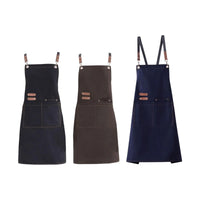 Premium Chef Apron with Multiple Pockets And Adjustable Straps - ChefLooks