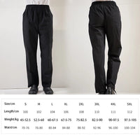 Black Unisex Chef Trouser - ChefLooks