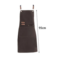 Premium Chef Apron with Multiple Pockets And Adjustable Straps - ChefLooks