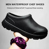 Oil-water-proof Non-slip men's chef shoes - ChefLooks