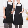 Adjustable Unisex Bib Apron with Pockets - ChefLooks
