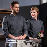 Long-sleeved Premium Chef Uniform for Men and Women - ChefLooks
