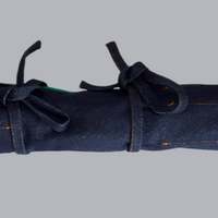 ChefLooks Denim Knife Roll - ChefLooks